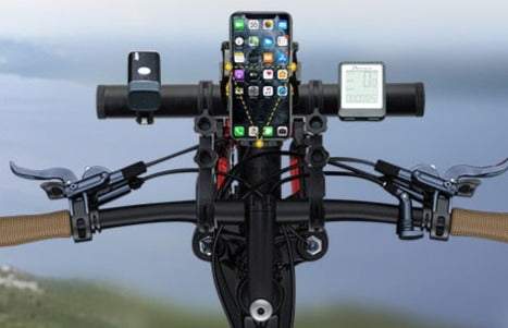 Extension de guidon vélo avec batterie Intégrée