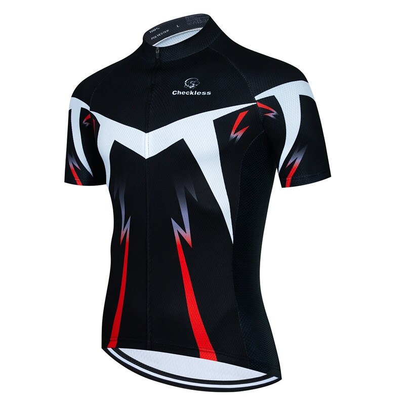maillot cycliste homme rouge